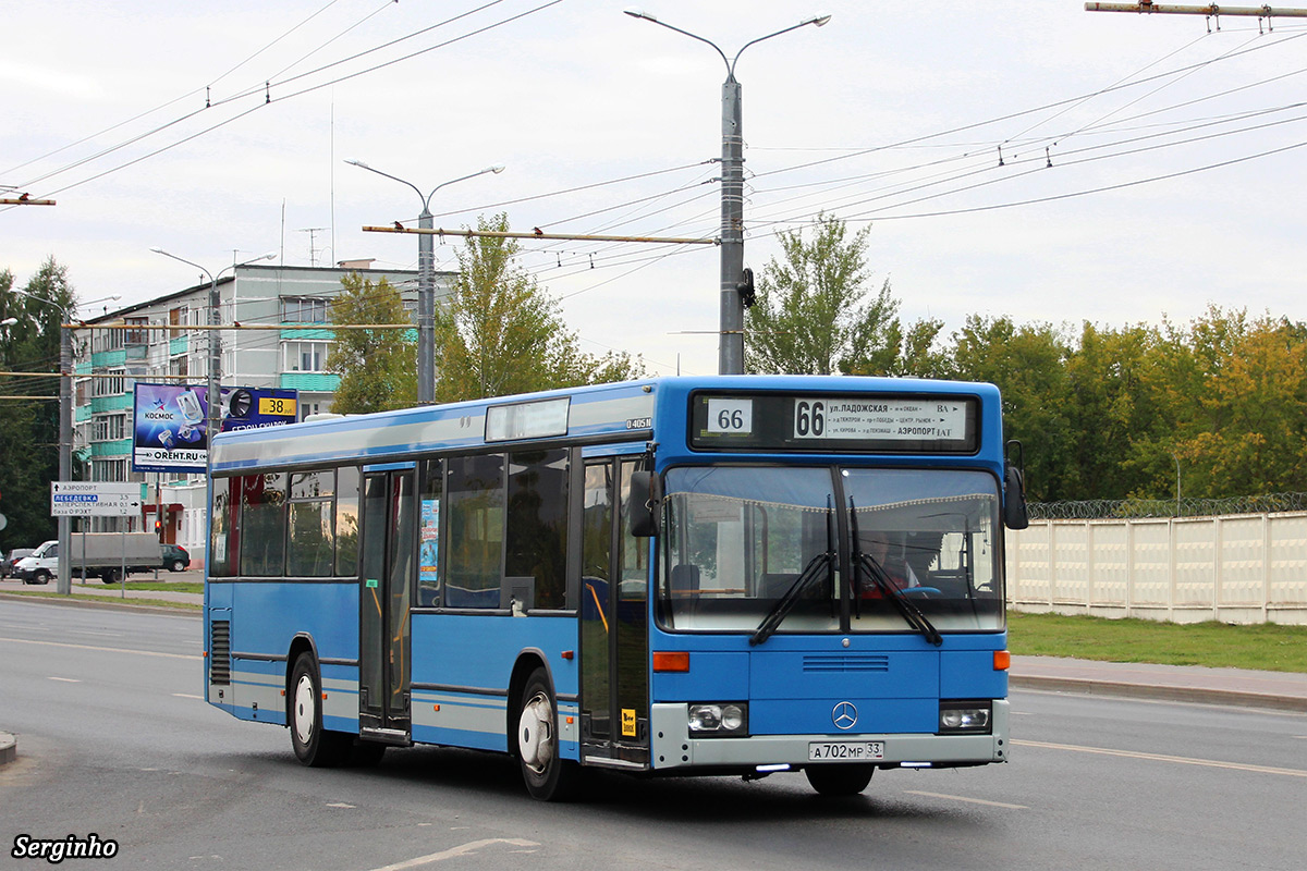 Пензенская вобласць, Mercedes-Benz O405N2 № А 702 МР 33