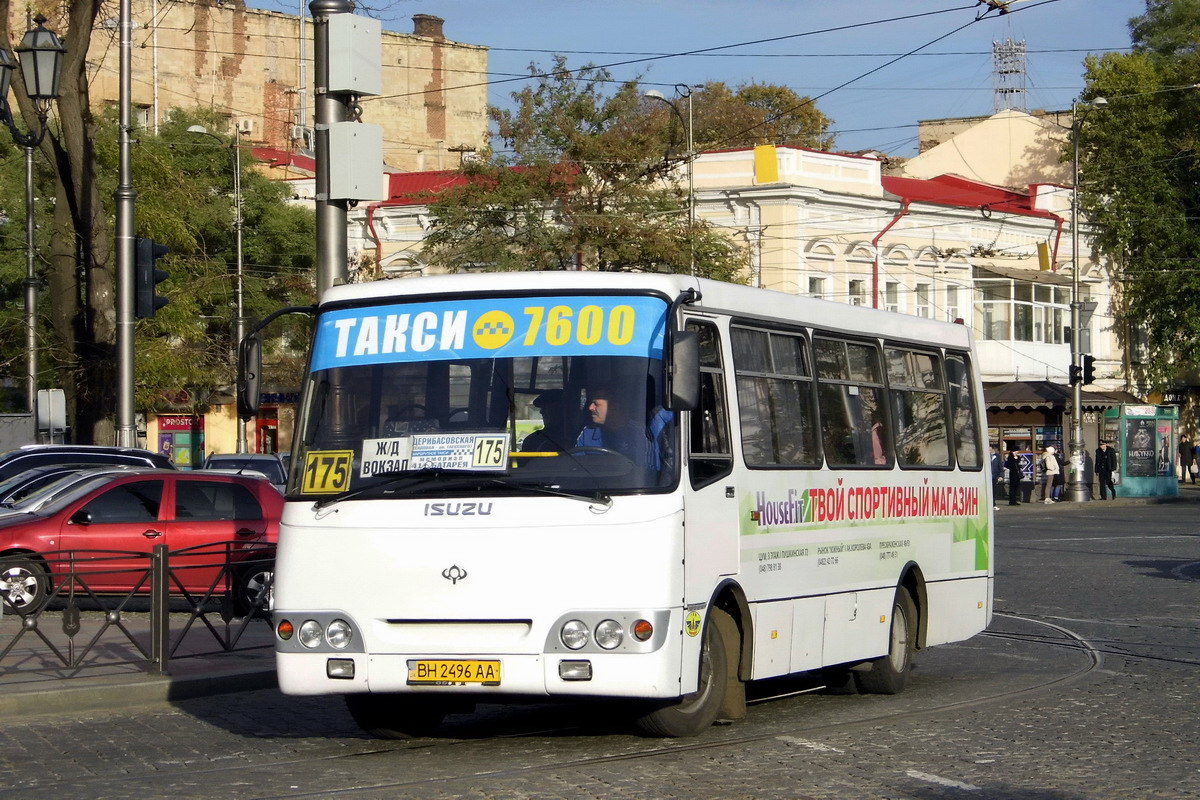 Одесская область, Богдан А09202 № BH 2496 AA