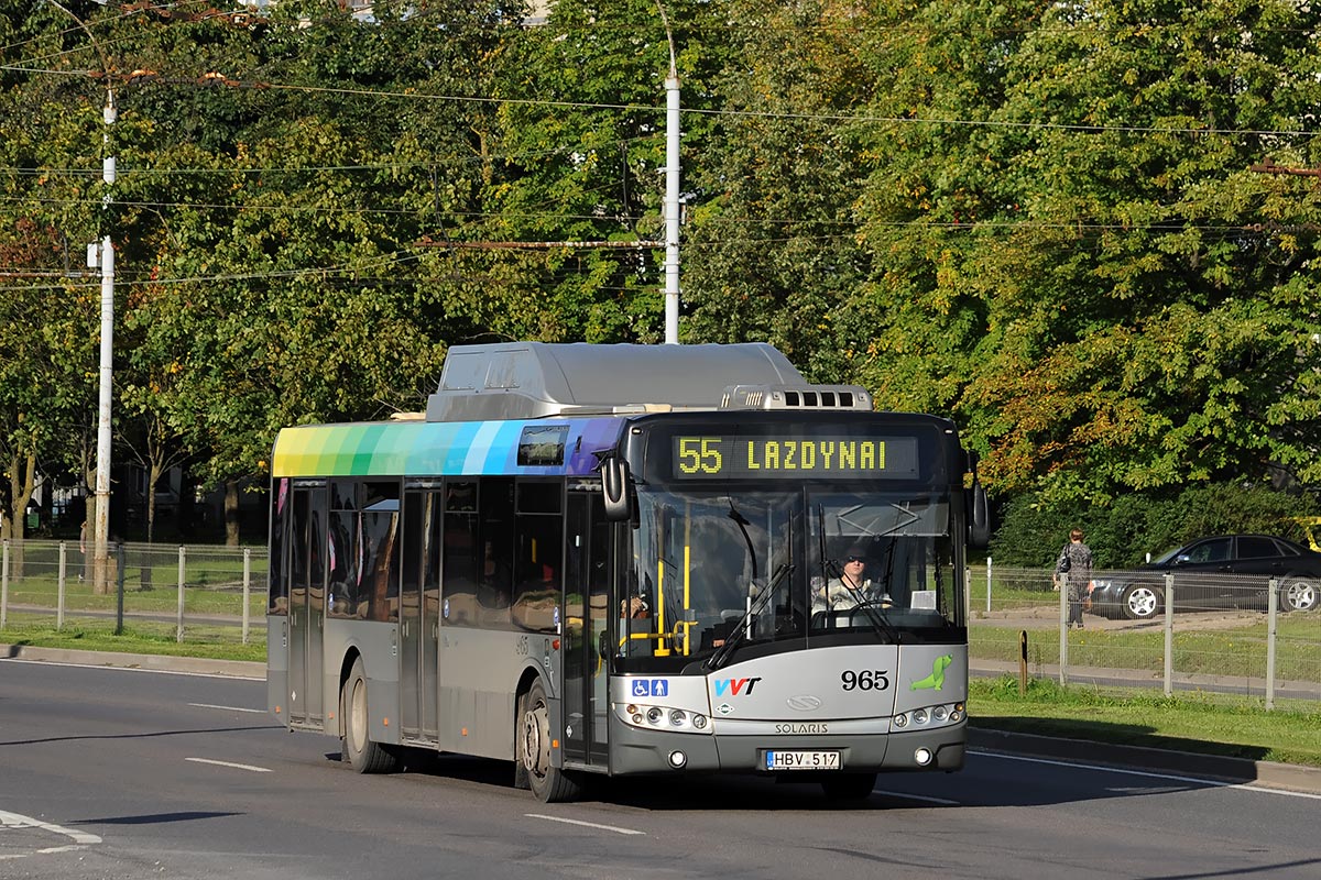 Литва, Solaris Urbino III 12 CNG № 965