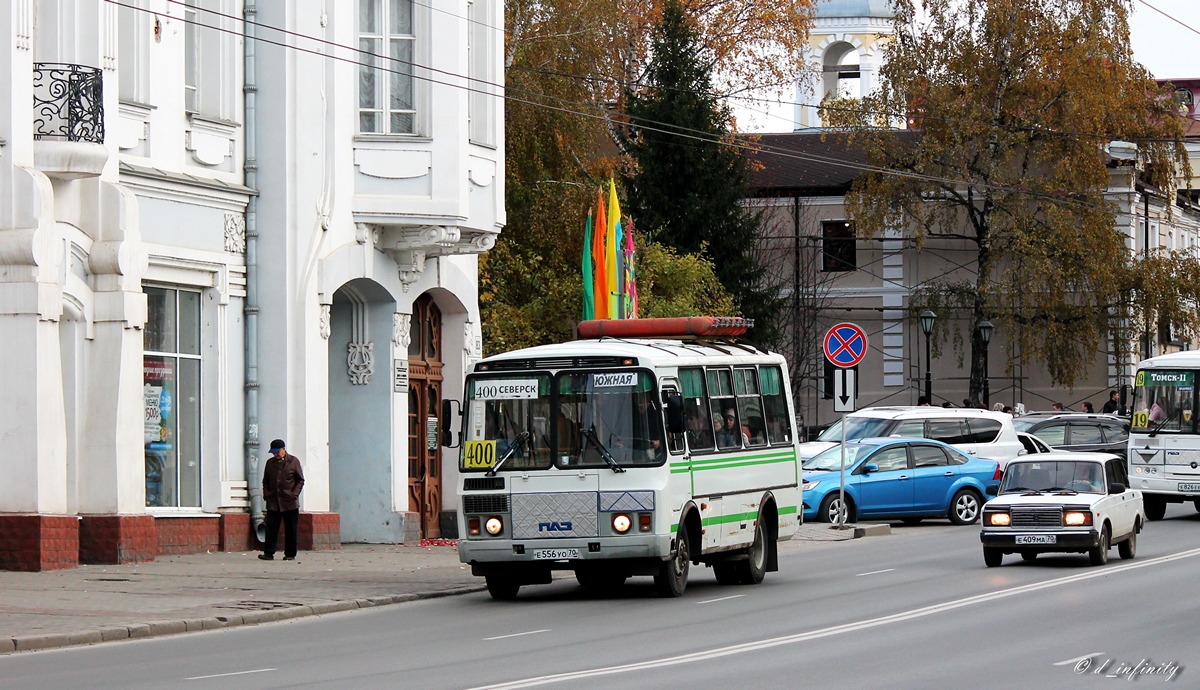 Томская область, ПАЗ-32054 № Е 556 УО 70