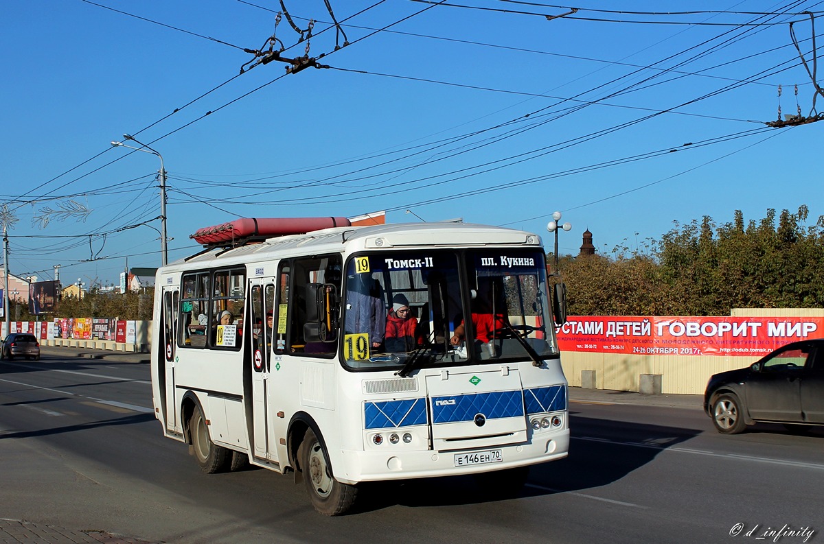 Томская область, ПАЗ-32054 № Е 146 ЕН 70