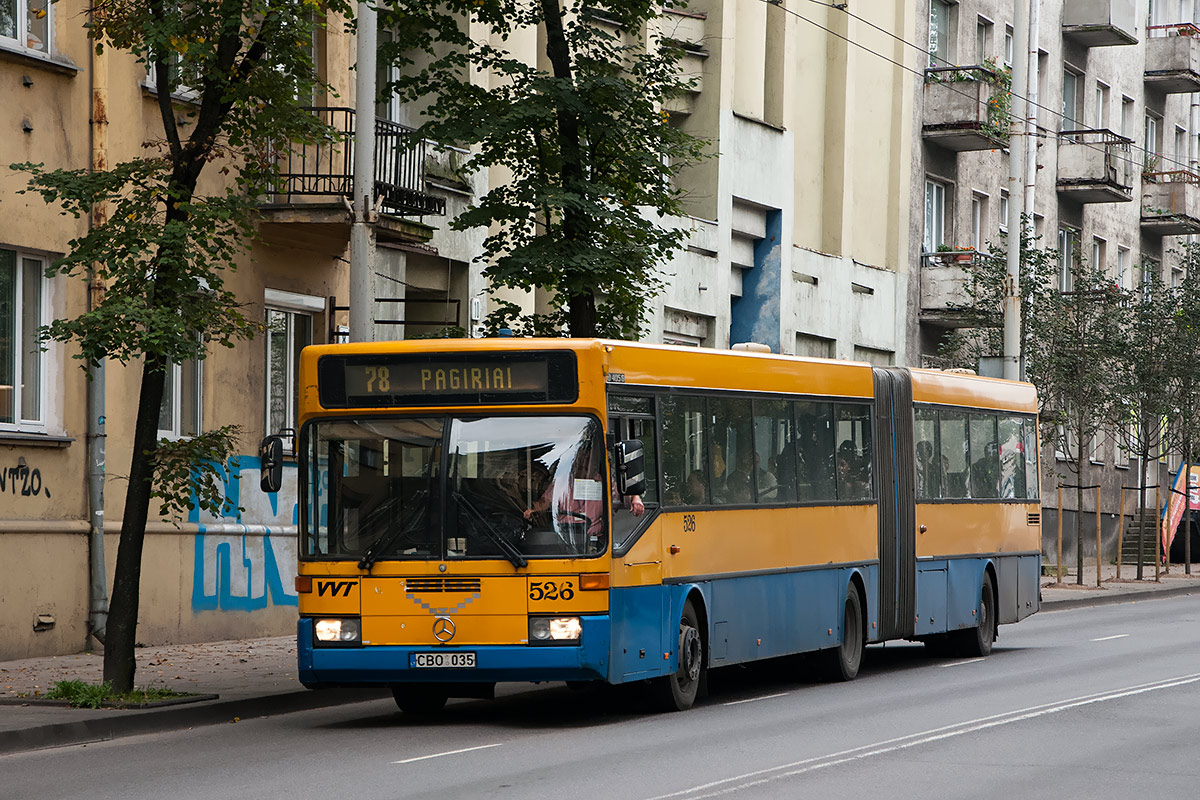 Литва, Mercedes-Benz O405G № 526