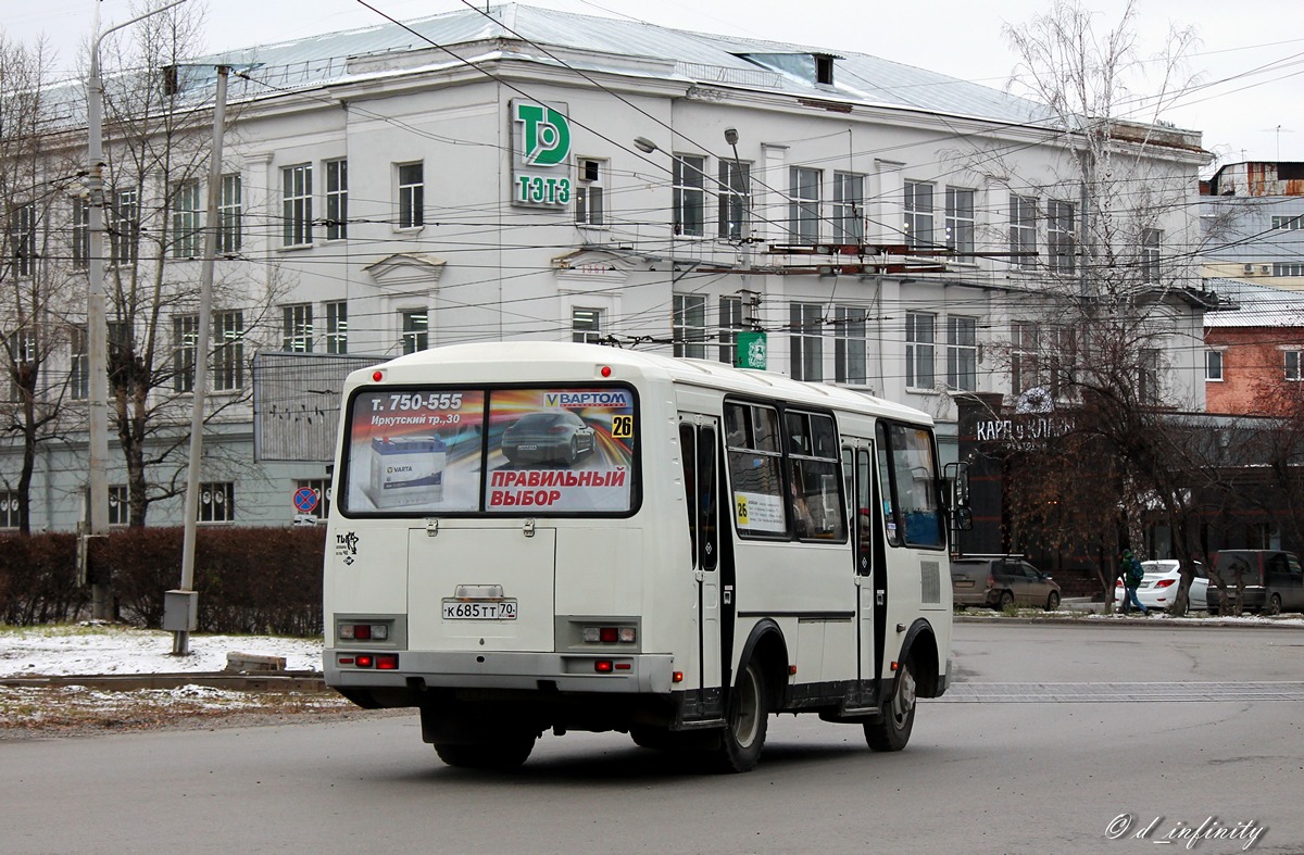 Томская область, ПАЗ-32054 № К 685 ТТ 70