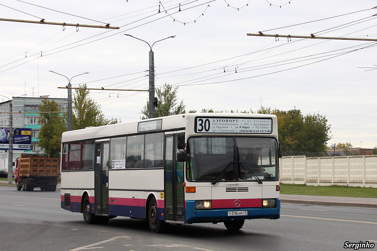 Пензенская область, Mercedes-Benz O405 № Т 316 НМ 33