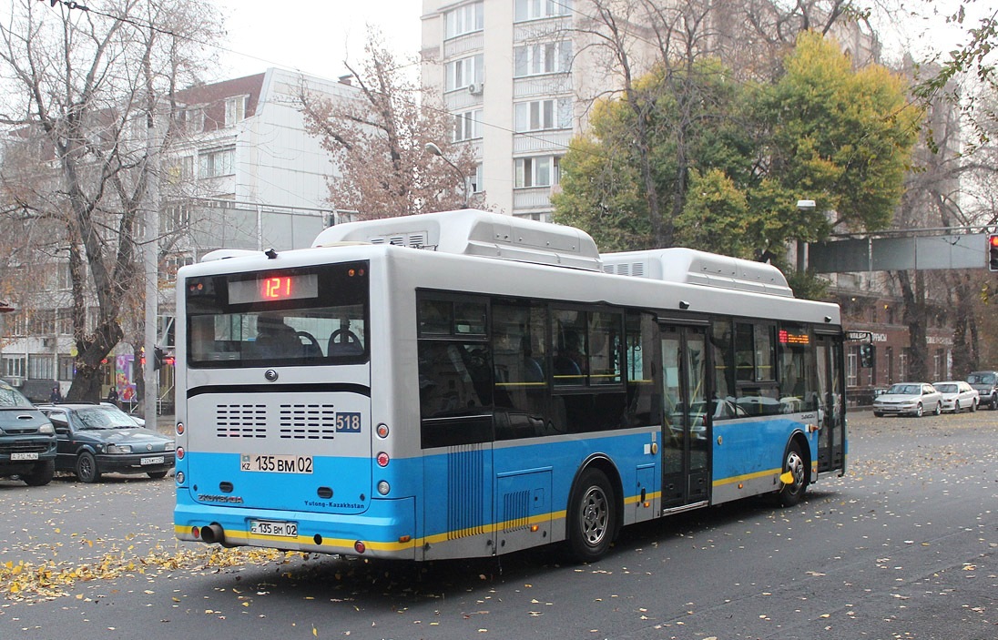 Алматы, Yutong ZK6118HGA № 518