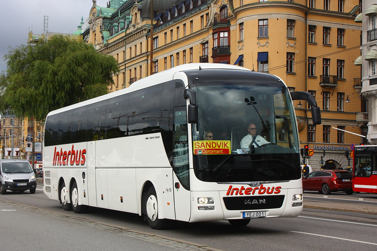 Швеция, MAN R08 Lion's Coach L RHC444 L № 550