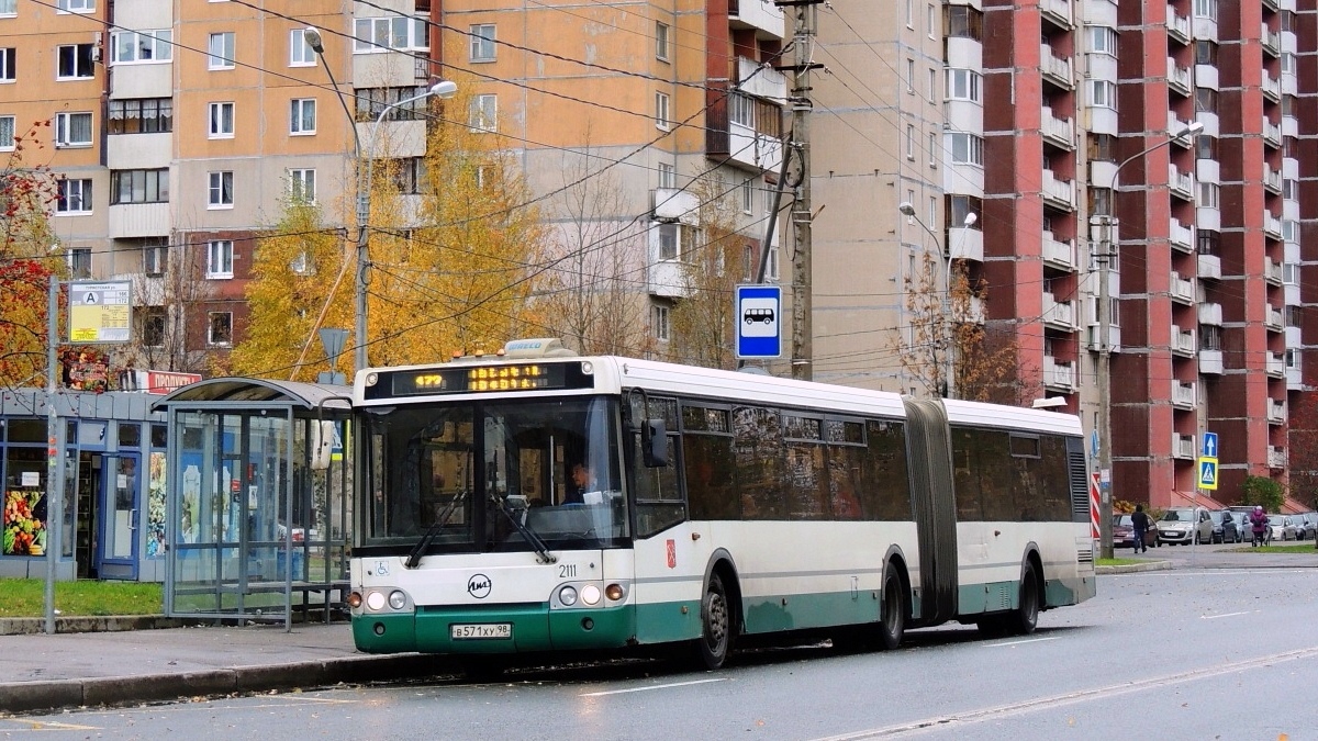 Санкт-Петербург, ЛиАЗ-6213.20 № 2111