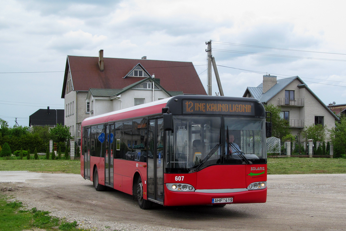 Литва, Solaris Urbino II 12 № 607