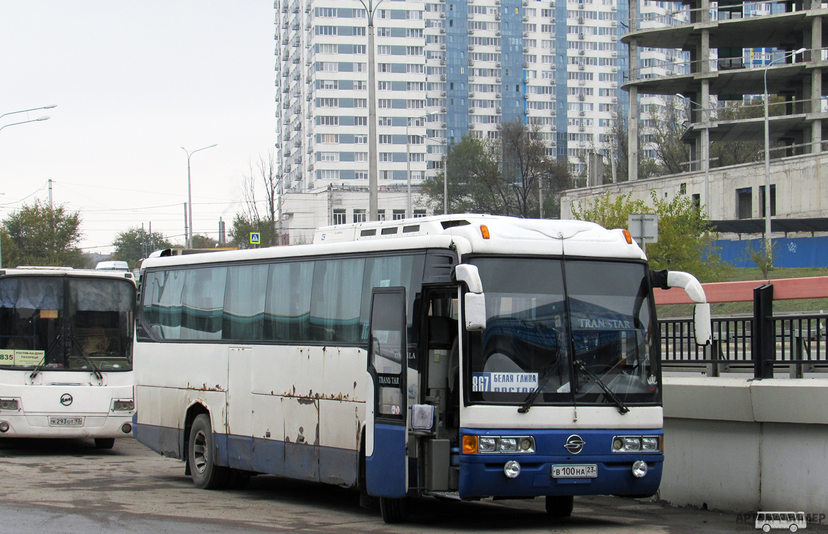 Краснодарский край, SsangYong TransStar № В 100 НА 23 — Фото — Автобусный  транспорт