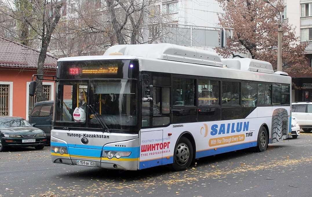 Алматы, Yutong ZK6118HGA № 488