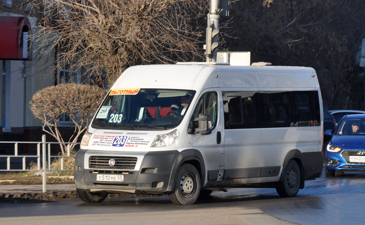 Омская область, IRITO-Ducato L4H2 (Z8P) № Т 510 МЕ 55