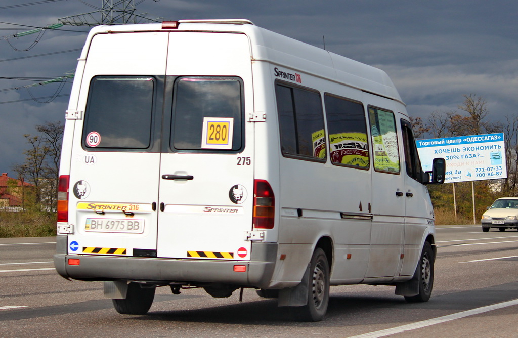 Одесская область, Mercedes-Benz Sprinter W903 316CDI № 275