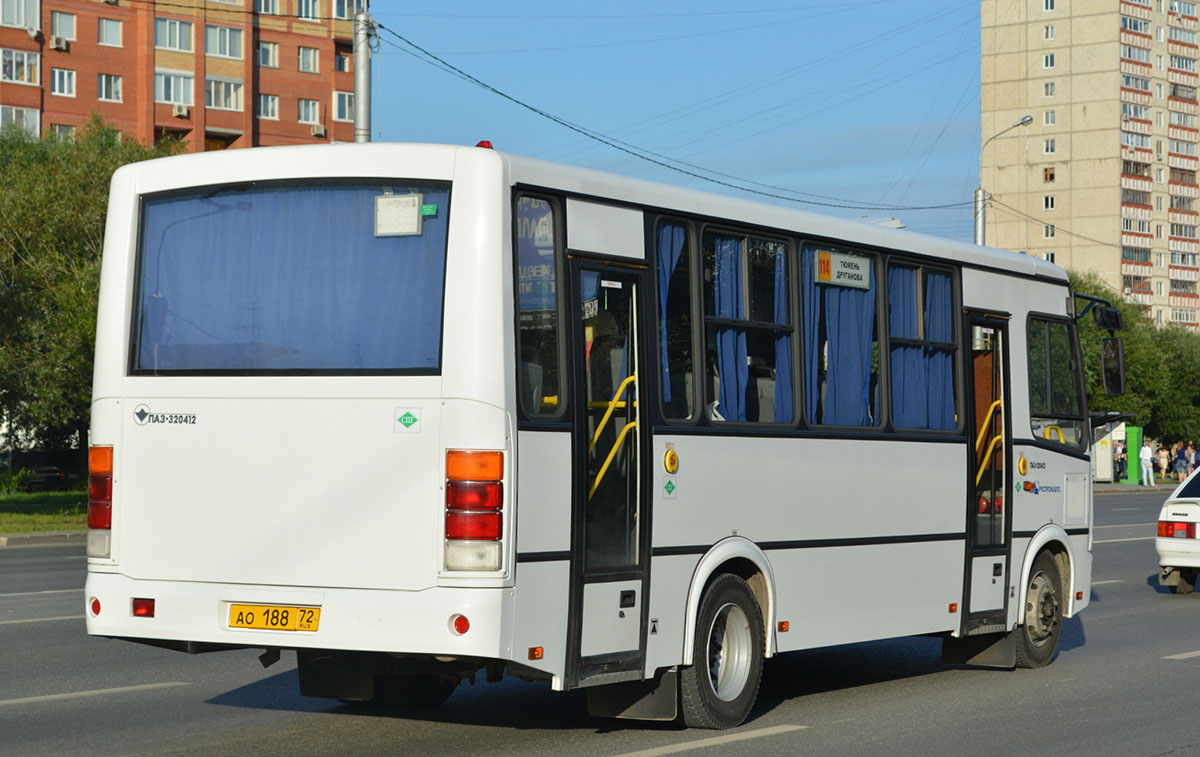 Паз 3204 автобус фото Tumen region, PAZ-320412-14 АО 188 72 - Photo - Bus Transport