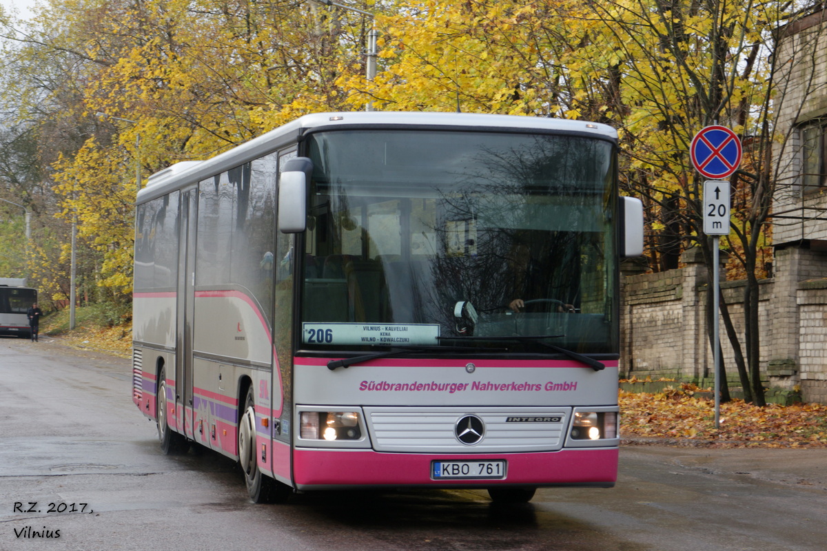 Литва, Mercedes-Benz O550 Integro № KBO 761