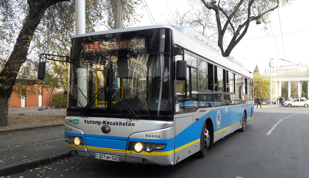 Алматы, Yutong ZK6118HGA № 556