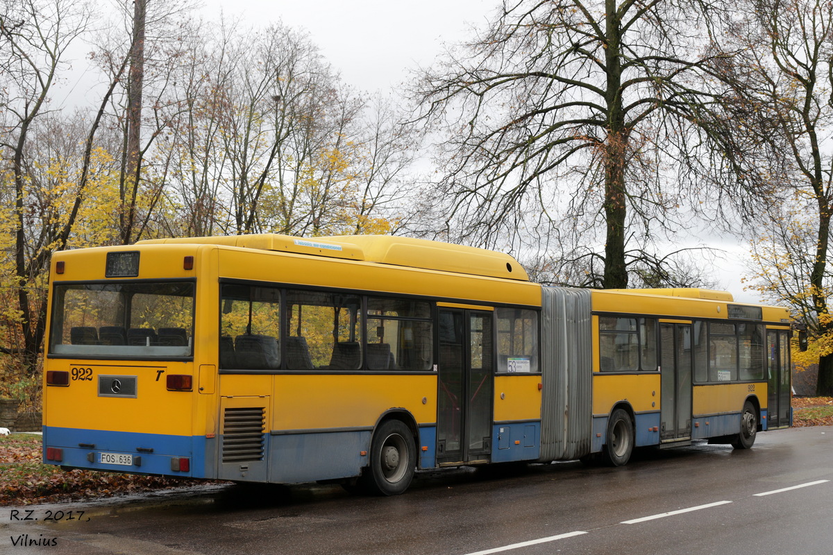 Литва, Mercedes-Benz O405GN2 CNG № 922