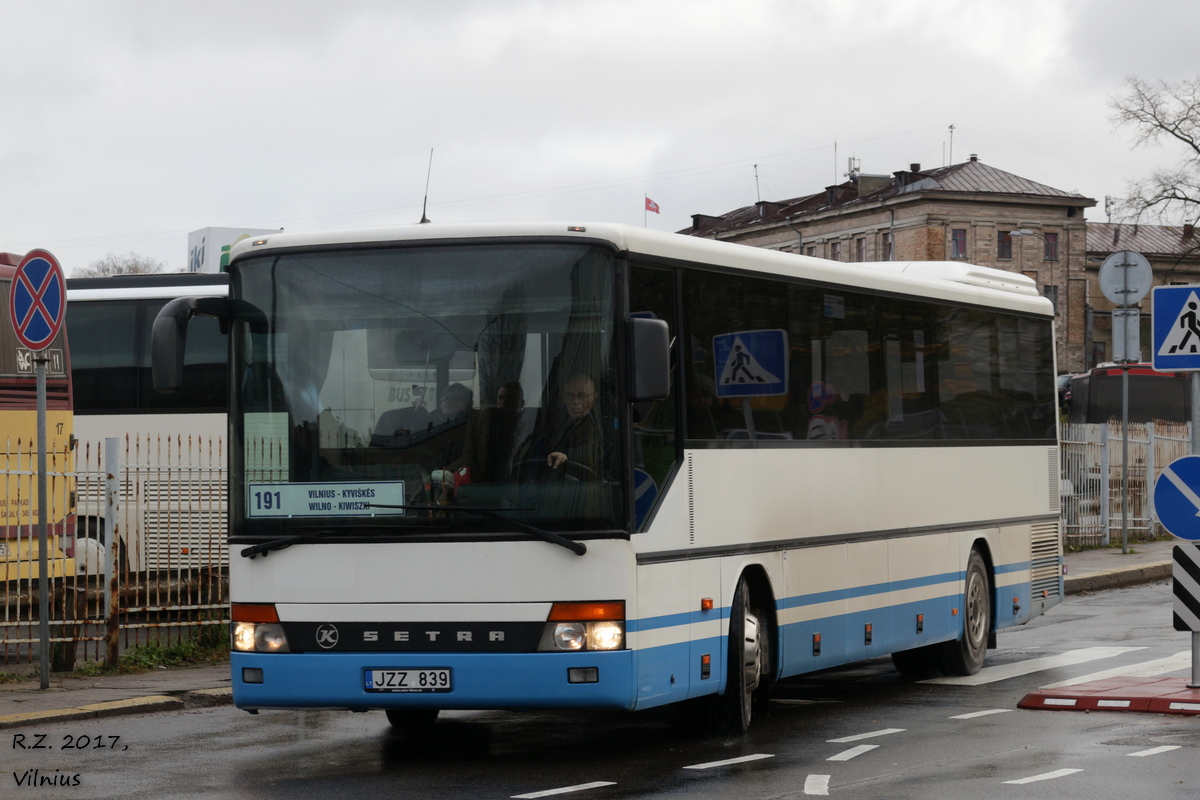 Литва, Setra S315UL № JZZ 839