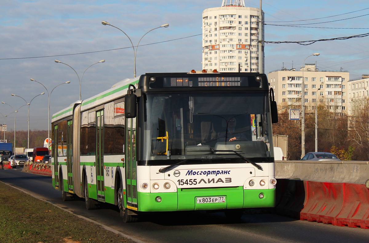 Москва, ЛиАЗ-6213.22 № 15455