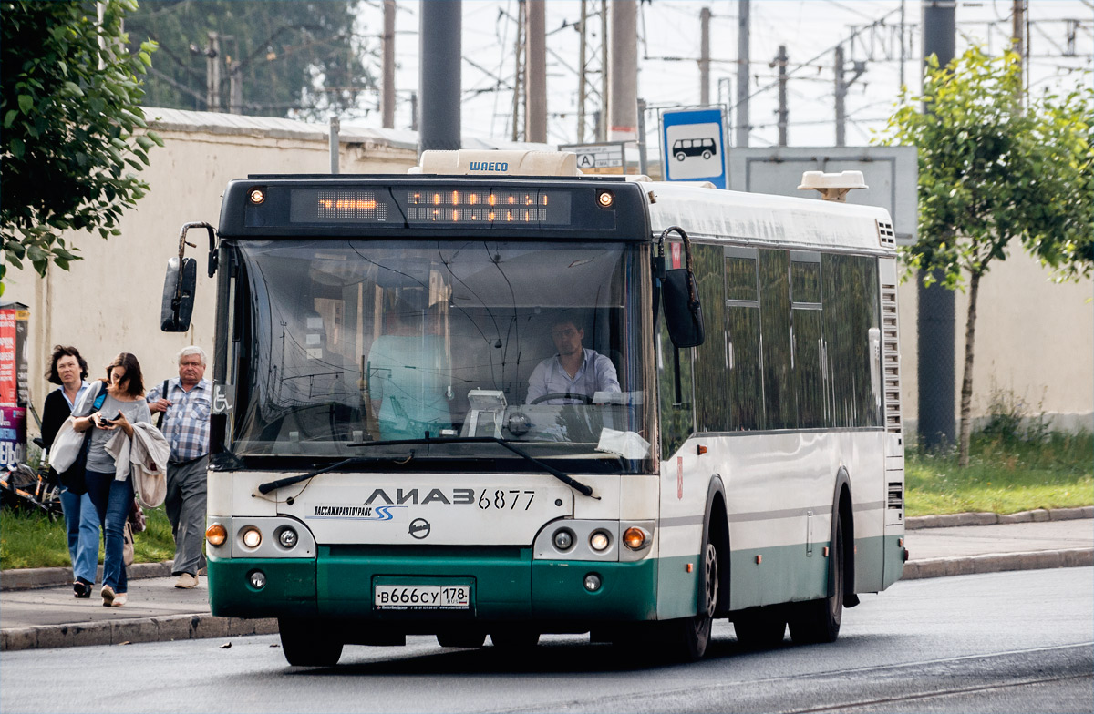 Санкт-Петербург, ЛиАЗ-5292.60 № 6877