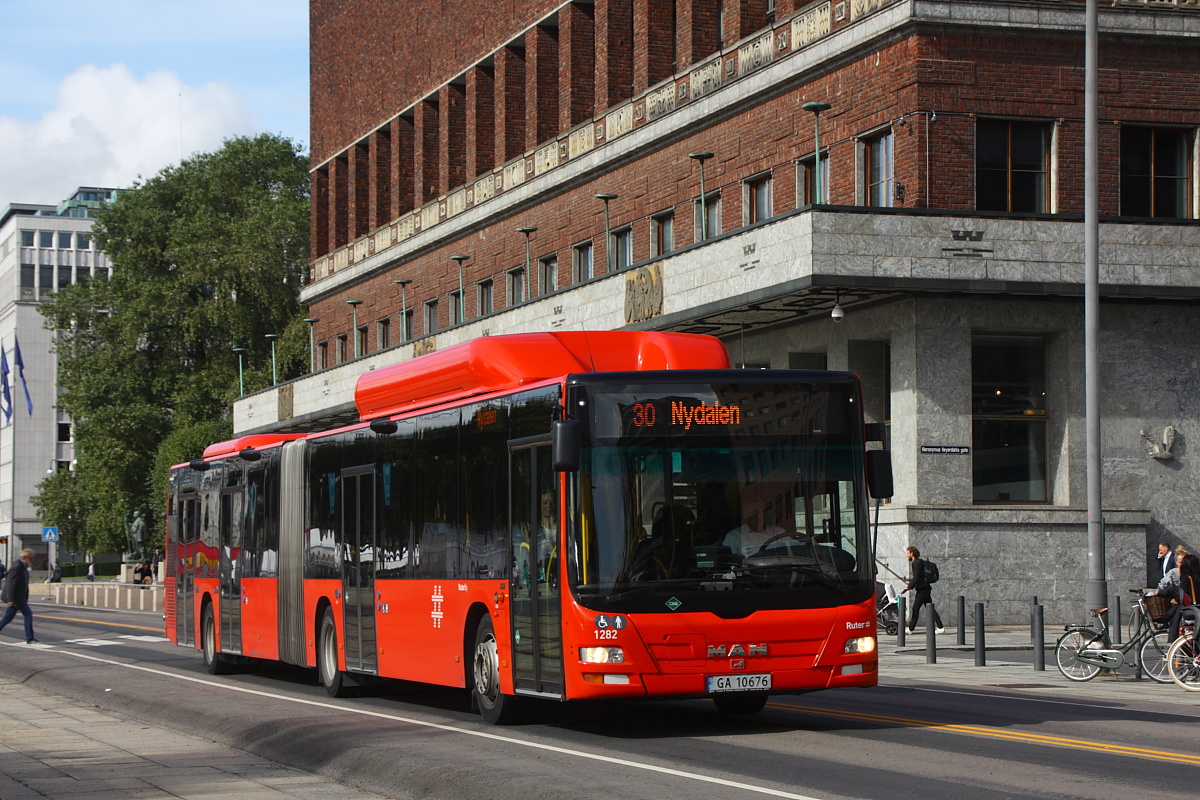 Норвегия, MAN A40 Lion's City GL NG313 CNG № 1282