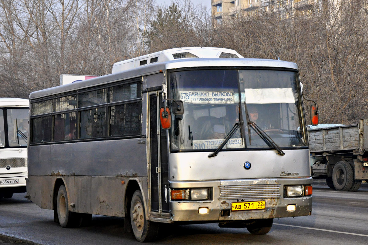 Алтайский край, Kia New Cosmos № АВ 571 22 — Фото — Автобусный транспорт