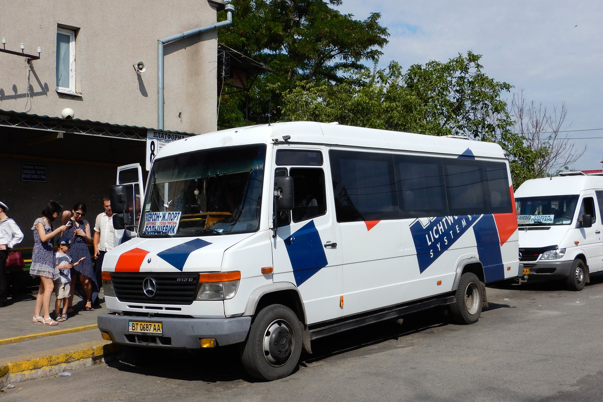 Херсонская область, Mercedes-Benz Vario 812D № BT 0687 AA