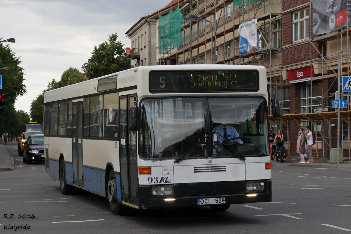 Litauen, Mercedes-Benz O405N Nr. 93