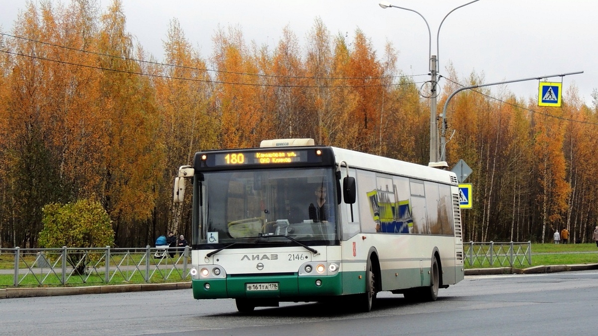 Санкт-Петербург, ЛиАЗ-5292.60 № 2146