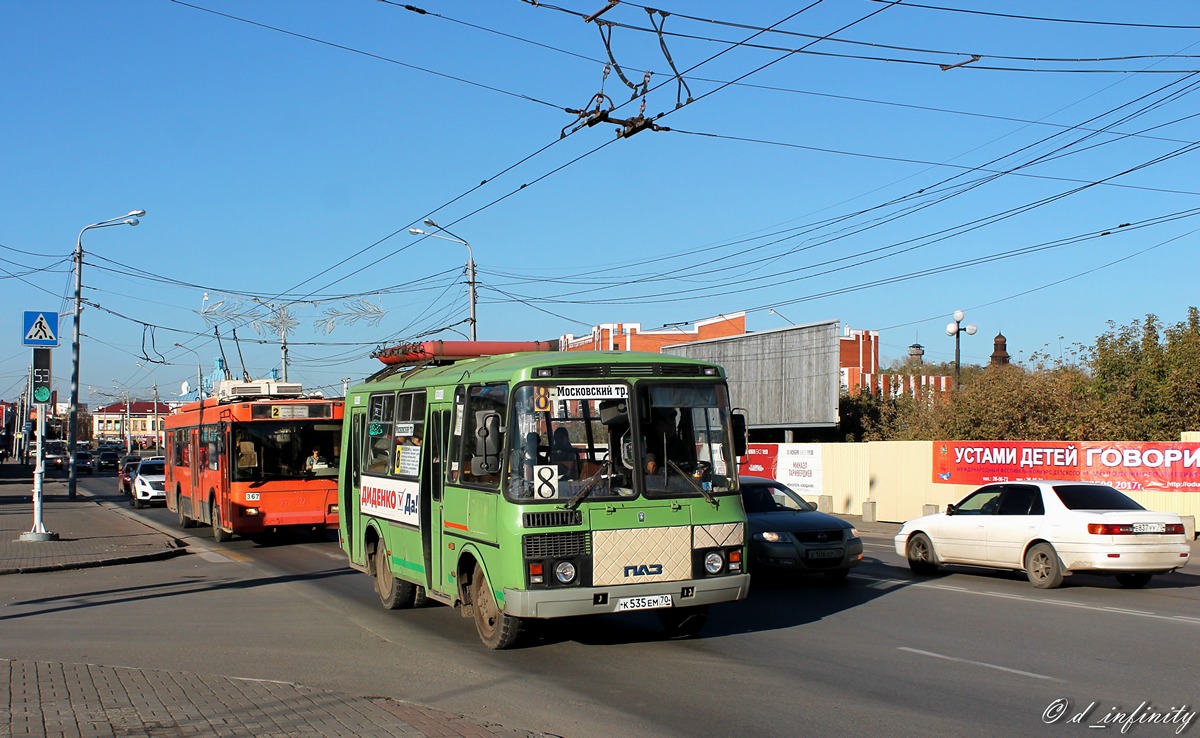 Томская область, ПАЗ-32054 № К 535 ЕМ 70