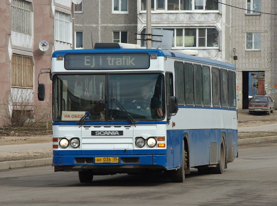 Wologda Region, Scania CN113CLB Nr. АК 036 35