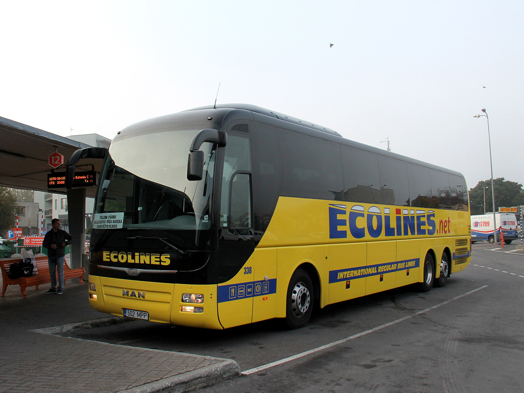 Эстония, MAN R08 Lion's Coach L RHC444 L № 338