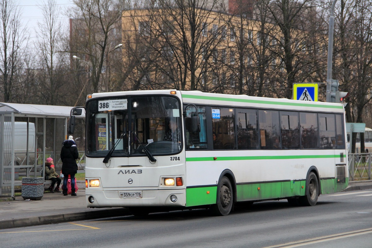 Санкт-Петербург, ЛиАЗ-5293.60 № 3784