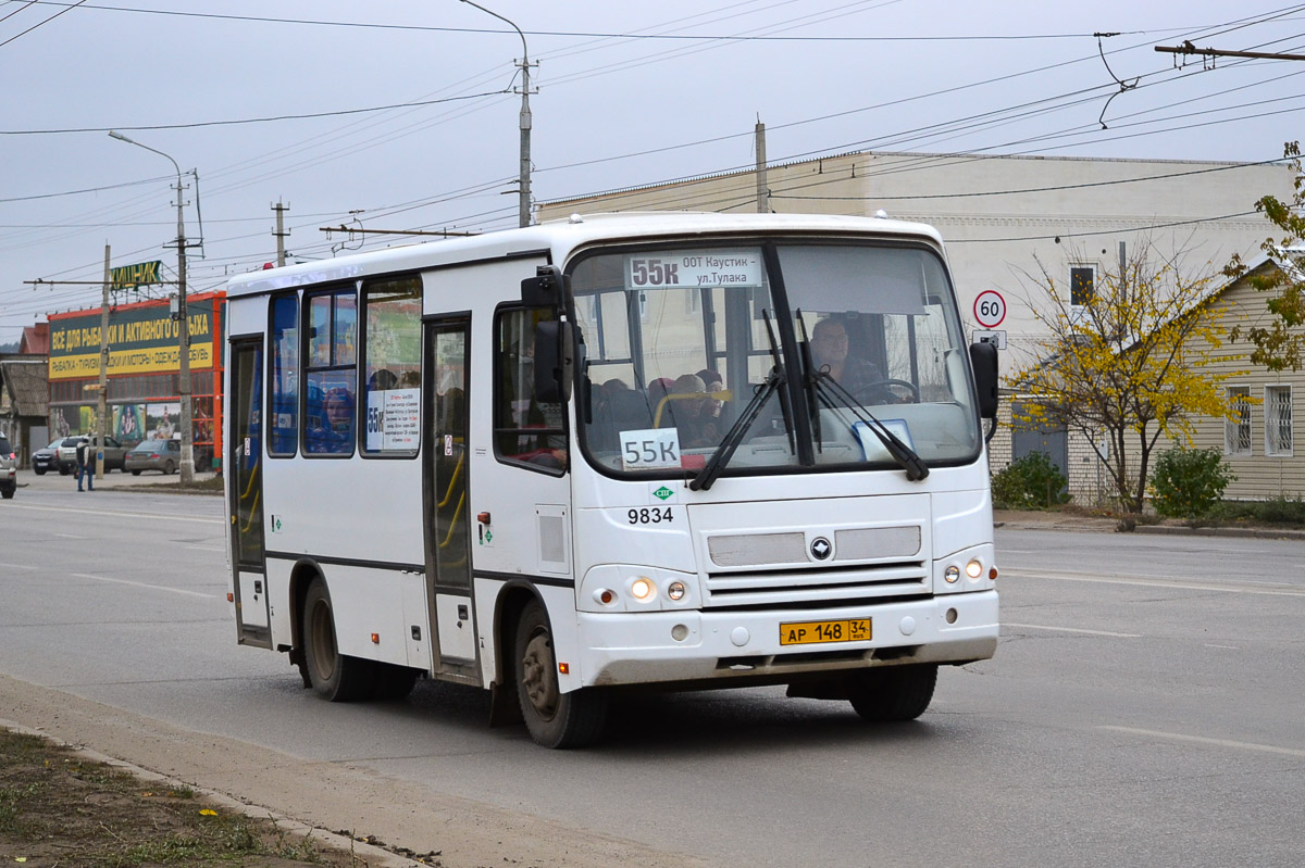 Волгоградская область, ПАЗ-320302-11 № 9834