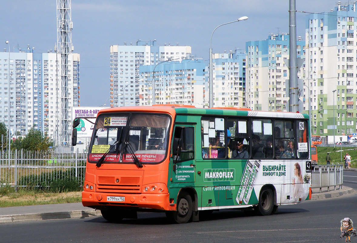 Нижегородская область, ПАЗ-320402-05 № К 799 ХН 152