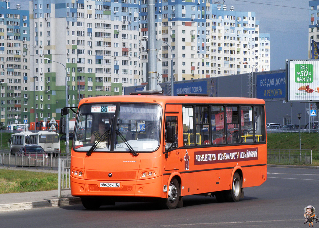 Нижегородская область, ПАЗ-320414-05 "Вектор" (1-2) № О 862 СУ 152