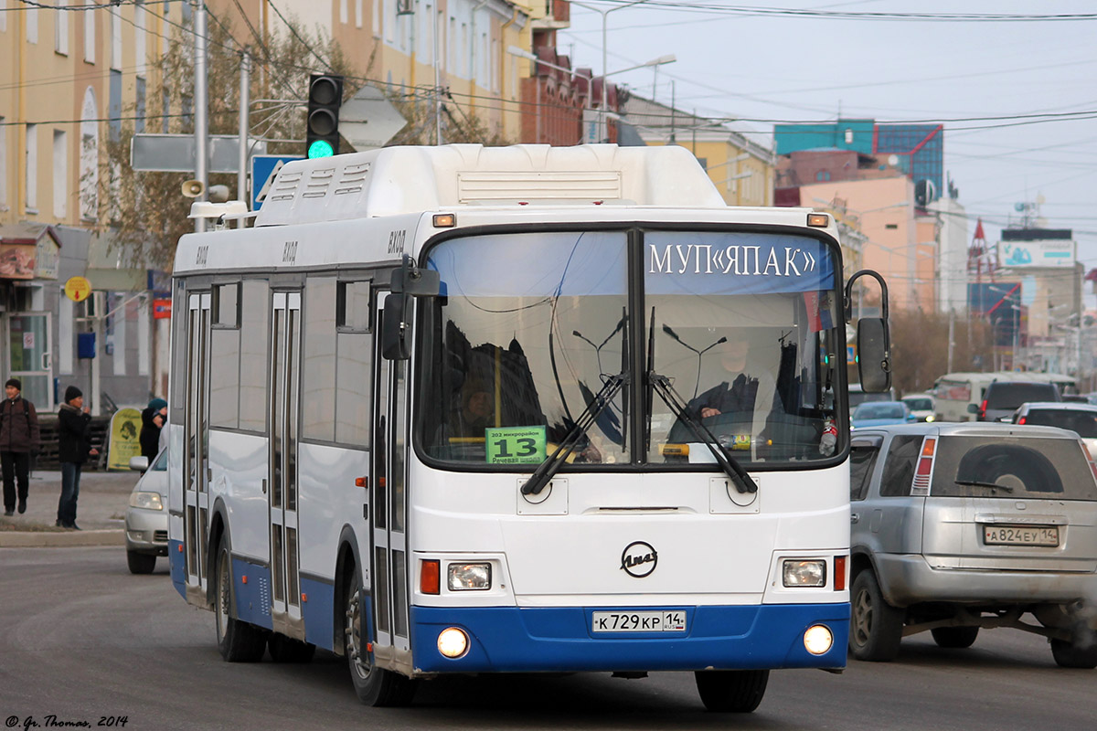 Саха (Якутия), ЛиАЗ-5256.57 № К 729 КР 14