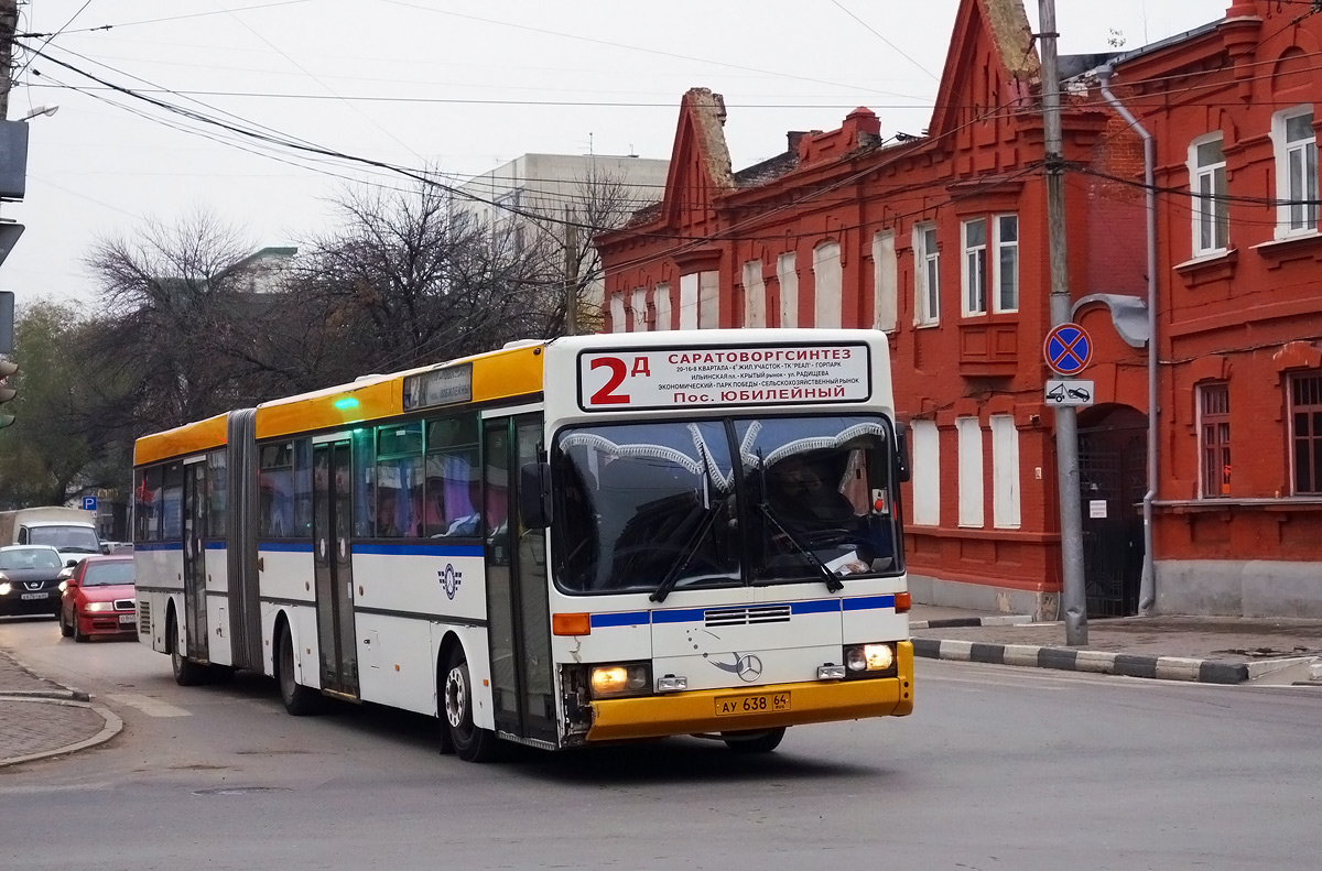 Саратовская область, Mercedes-Benz O405G № АУ 638 64