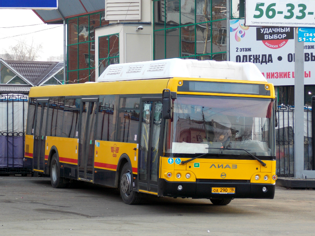 Удмуртия, ЛиАЗ-5292.67 (CNG) № ОА 290 18