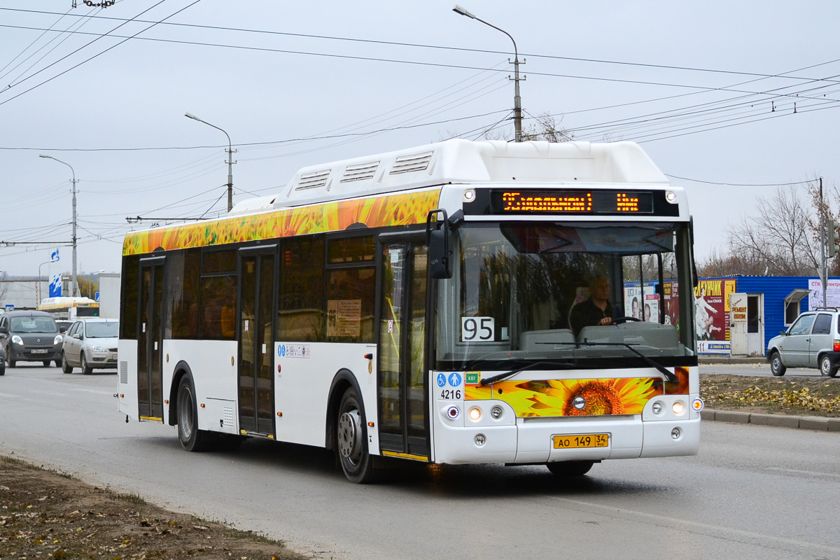 Волгоградская область, ЛиАЗ-5292.67 (CNG) № 4216