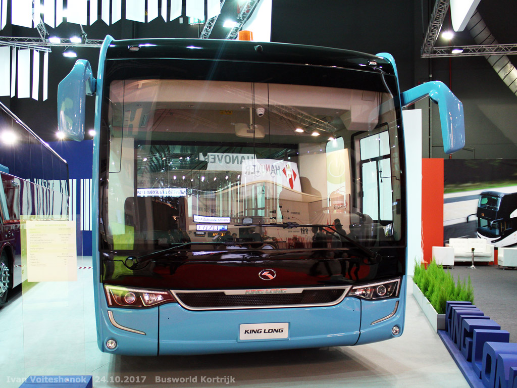 Китай, King Long AVE140 № AVE140; Бельгия — Busworld-2017