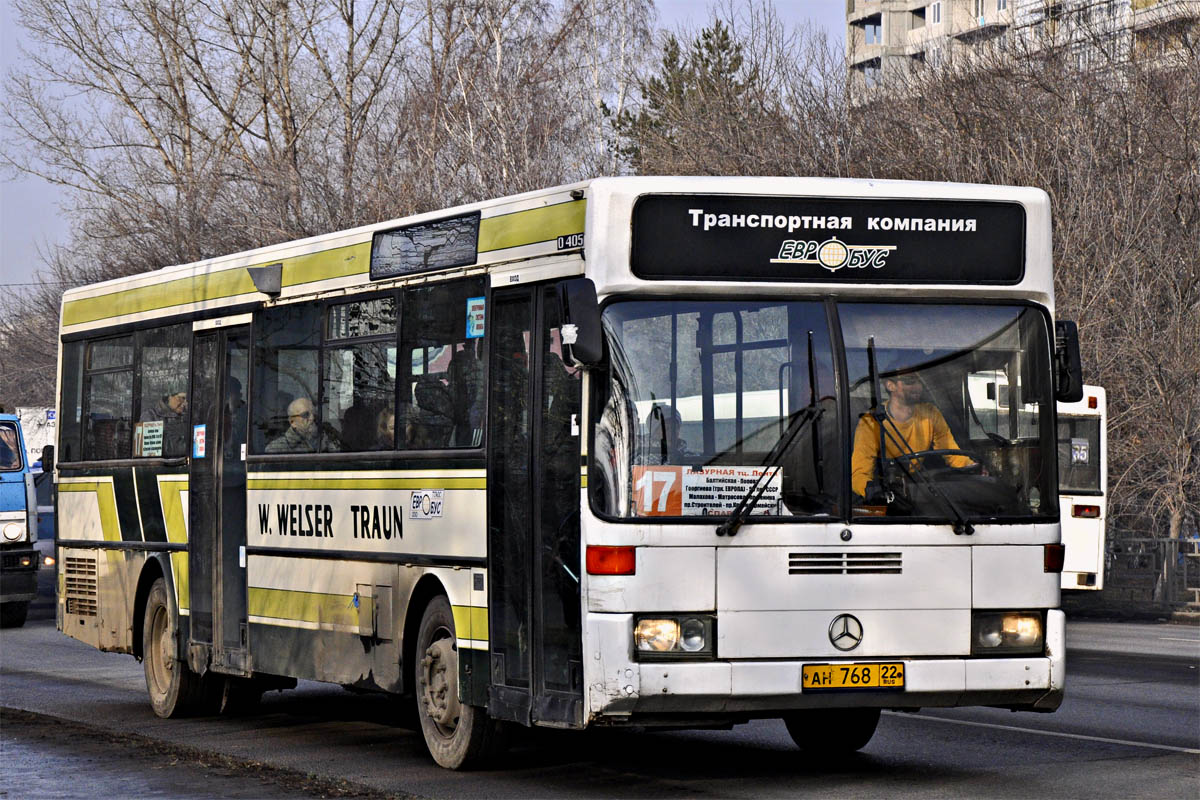 Алтайский край, Mercedes-Benz O405 № АН 768 22