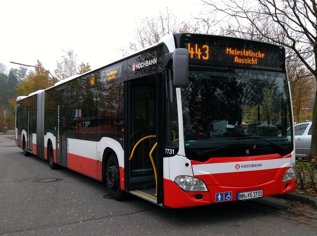 Гамбург, Mercedes-Benz Citaro C2 G № 7731