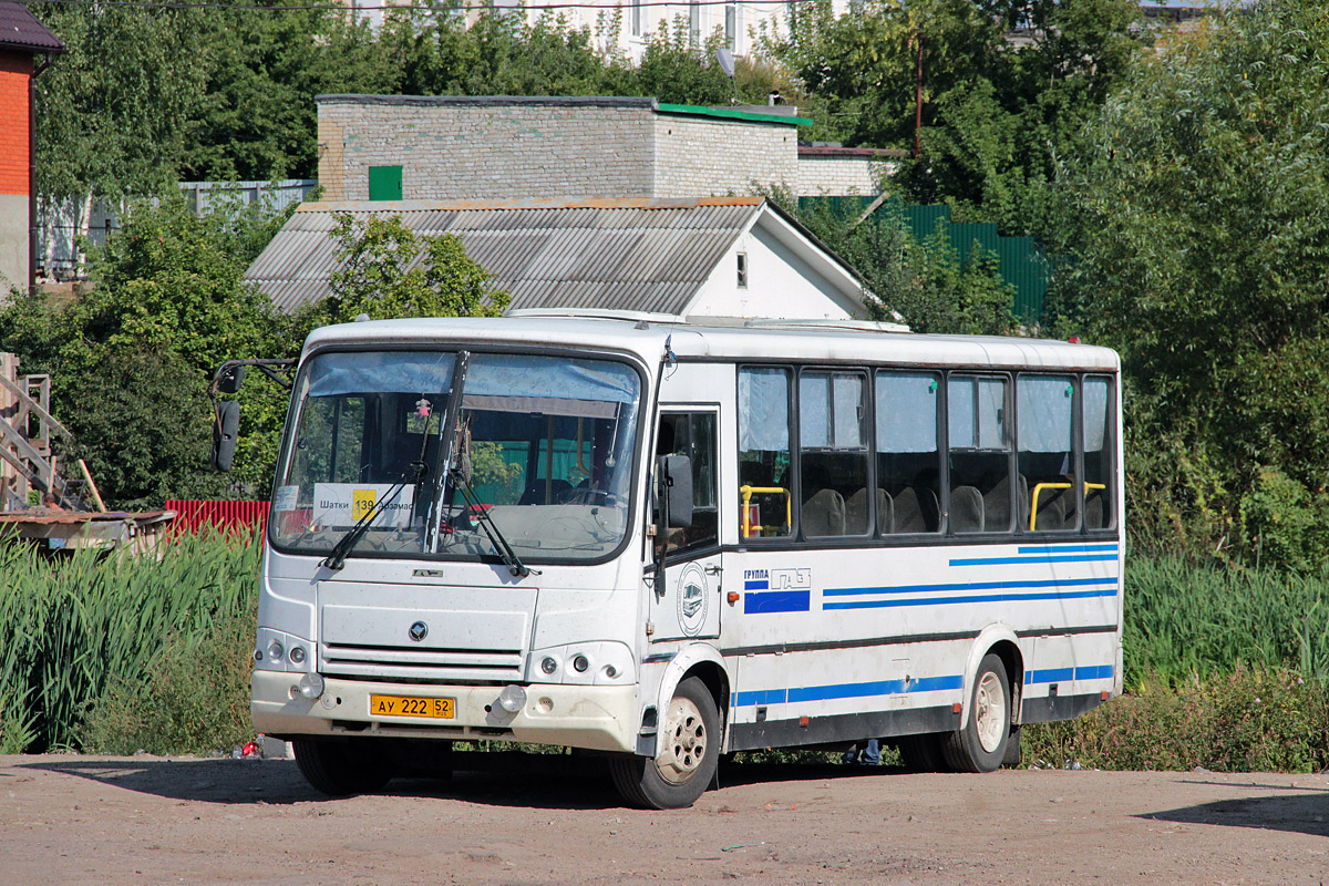 Нижегородская область, ПАЗ-320412-03 № АУ 222 52