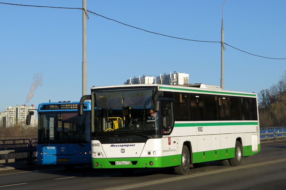 Москва, ГолАЗ-525110-10 "Вояж" № 190802