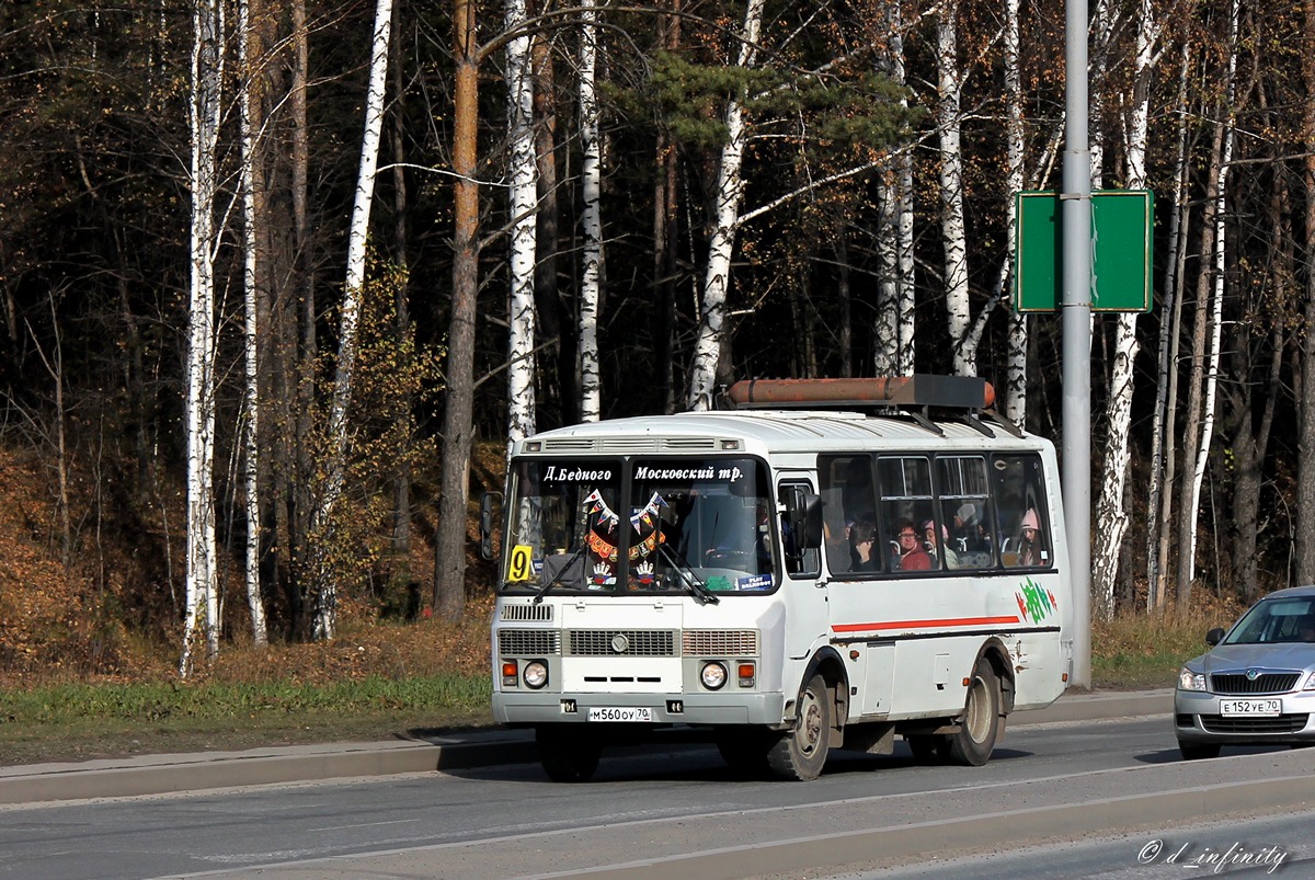 Томская область, ПАЗ-32054 № М 560 ОУ 70