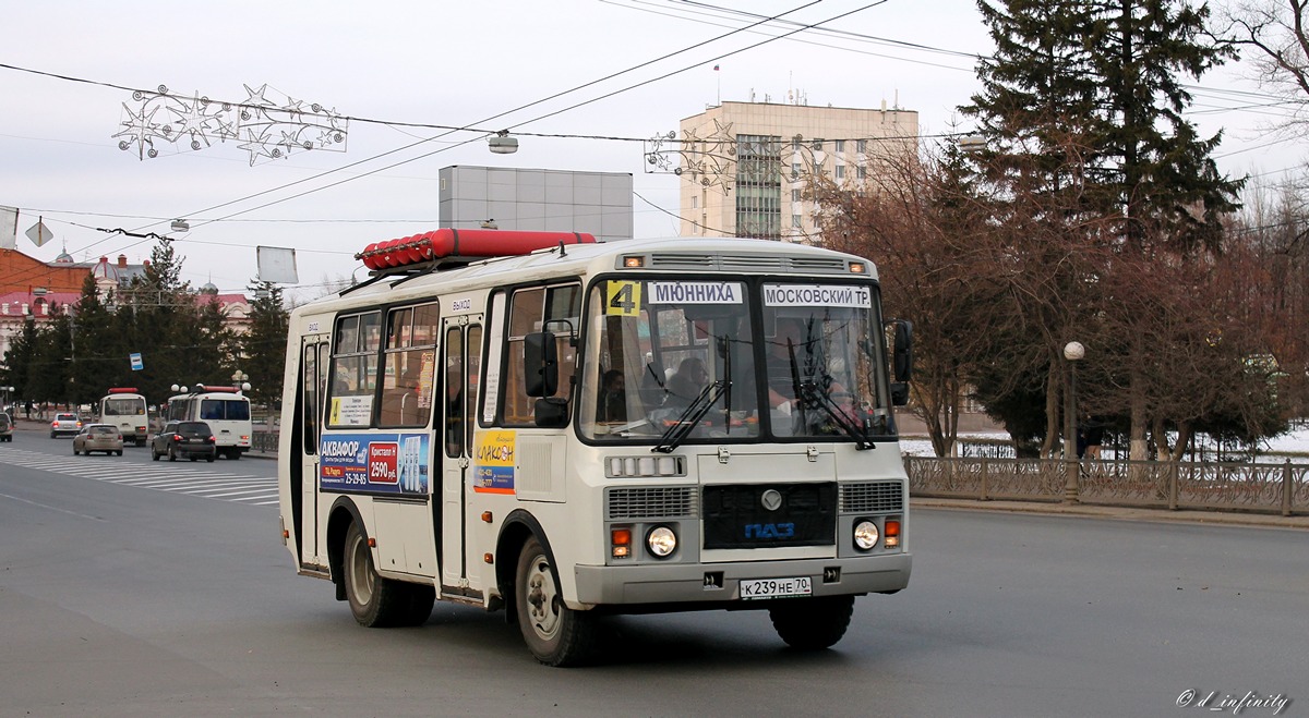 Томская область, ПАЗ-32054 № К 239 НЕ 70