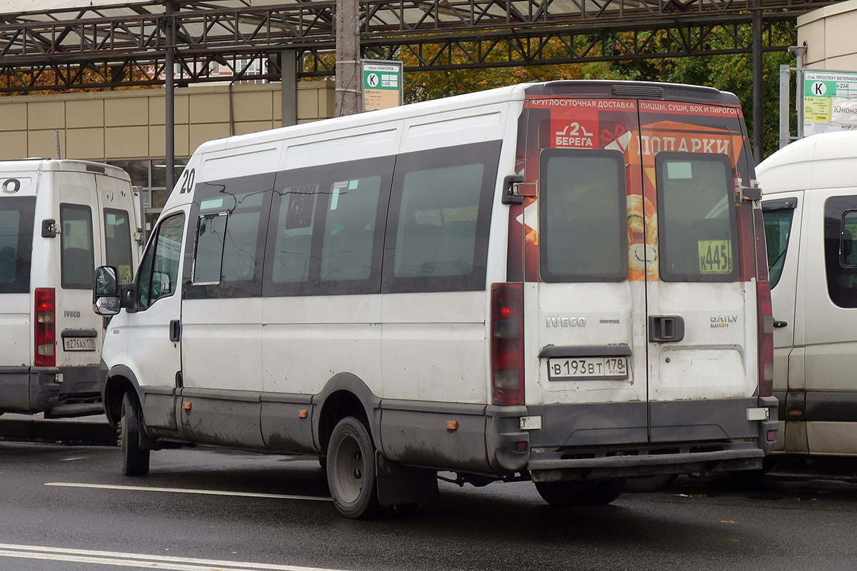 Санкт-Петербург, Нижегородец-2227UU (IVECO Daily) № В 193 ВТ 178