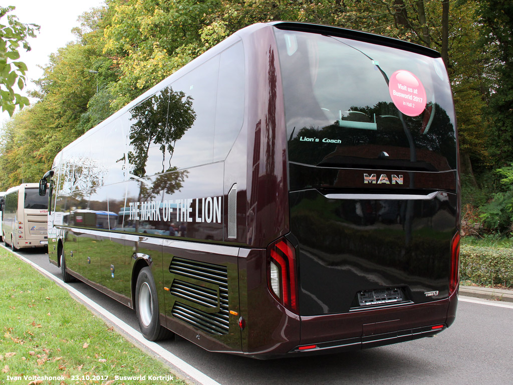 Bavaria, MAN R10 Lion's Coach C RHC**4 C Nr MAN R10; Belgia — Busworld-2017