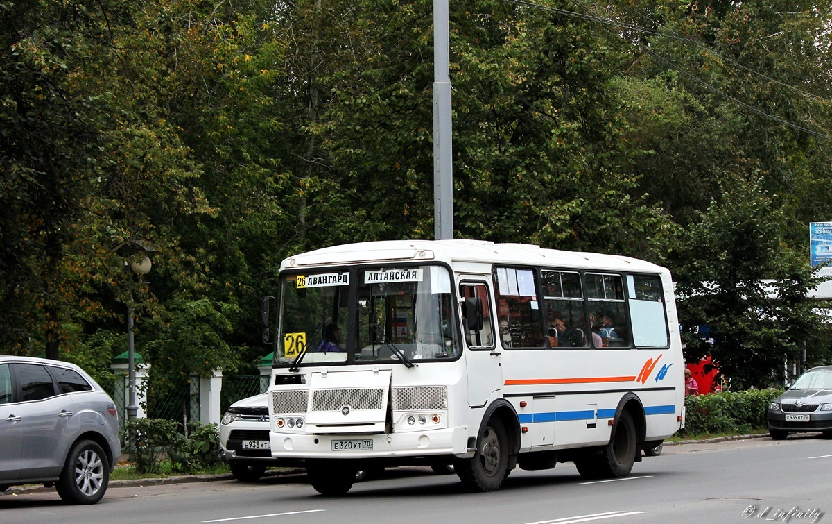 Томская область, ПАЗ-32054 № Е 320 ХТ 70