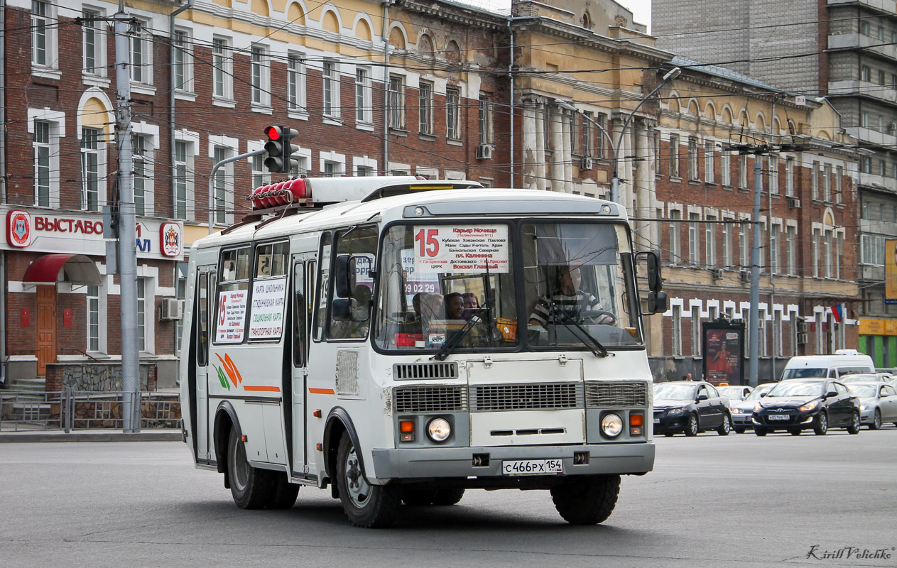 Новосибирская область, ПАЗ-32054 № С 466 РХ 154